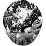 Resim Pixxa Berserk Bilek Destekli Mousepad Model - 2 Oval 