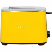 Resim Vestel Sarı Retro Ekmek Kızartma Makinesi (VESTEL.20265485) 