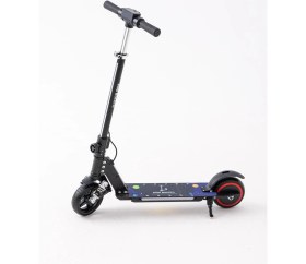 Resim ModaOnn Mini Bonito Çocuk Katlanabilir, LED Işıklı, Amortisörlü Elektrikli Scooter – Ayarlanabilir Direksiyonlu!”(Dizlik ve Dirseklik Hediyedir) 