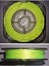 Resim Eagenset Hazır Çapari Kombini Ultraviyole Uv Neon Sarı Makarada 