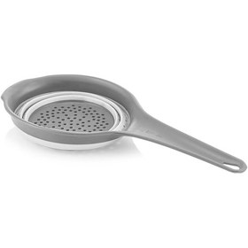 Resim Qlüx İdeas Katlanabilir Saplı Süzgeç Gri 31cm Çok Renkli 