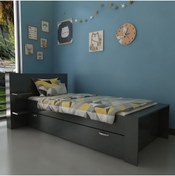 Resim Myniture Home & Living Trend Yavrulu Karyola Q4013-4 Antrasit 