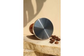 Resim Mujo Coffee Tamper Ahşap Kahverengi Saplı 58MM 