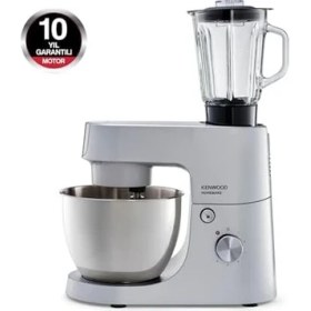 Resim Homebake Plus Mutfak Şefi KHH01.120SI - Stand Mikser, Hamur Yoğurma Makinesi, Aparatı, 1400 Watt, 5 Litre Paslanmaz Çelik Geniş Hazne, Sıçrama Önleyici Kapak, 3 Hazne Içi Aparat 