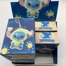 Resim Disney Stitch "Tam Olunca da Bir Yemek Al" Rastgele Ev Partisi Süsü, Doğum Günü Favori Hediye, Sevimli Figür Sihirli Kutu, En İyi Seçim Noel için, Mükemmel Seçim Şükran Günü için 