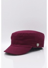 Resim Külah Erkek Kastro Şapka Kasket Outdoor Castro Kep Bordo-Bordo-Standart 