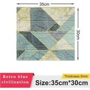 Resim Novahub Mavi 1/5/10 Adet 35 30 Cm Duvar Kağıdı Kendinden Yapışkanlı 3d Yatak Odası Dekorasyon Geçirmez Nem Geçirmez Duvar Kağıdı 56754118 