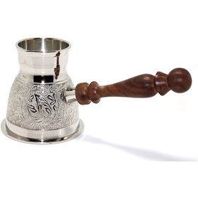 Resim Konyax Pirinç Cezve 4'' İnç Seri 6 