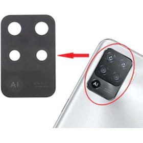 Resim Oppo Reno 5 Lite Arka Kamera Camı Lensi (Çıtasız Sade Cam) 