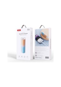 Resim 22.5w Hızlı Şarjlı Mini 5000 Mah Çift Çıkışlı Taşınabilir Şarj Cihazı Powerbank Beyaz 