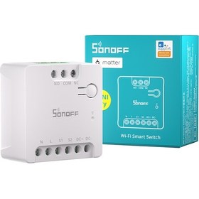 Resim Sonoff Mini-d Matter Kuru Kontak Akıllı Röle 