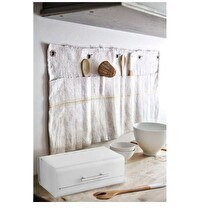 Resim The Mia Ekmek Saklama Kutusu Beyaz 