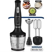 Resim Goldmaster IN-6202 Serenad 1000 W Siyah Blender Seti Goldmaster