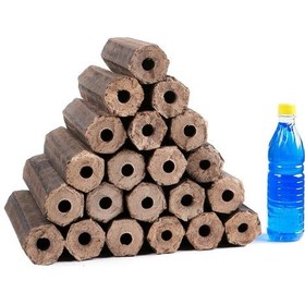 Resim Briket Şömine Odunu 20 Kg- Yüksek Kalorili - Tamamen Doğal N11.3131 