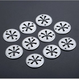 Resim Lasonstiges 10 Adet Metal Altında Motor Kaput Kapağı Araba Styling Yalıtım Kapağı Fit Vw Audi Için Ford Için 