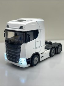 Resim Shem Metal Çek Bırak Sesli Ve Işıklı 13 Cm Tır Kupası 