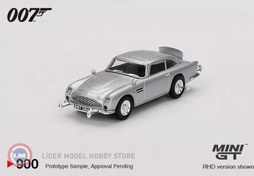 Resim 1:64 Mini GT MGT00900-007E 1965 Aston Martin DB5 GOLDFINGER ENGLISH BLISTER PACKAGING 