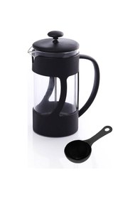 Resim Bitki Çayı Demliği Filtre Kahve 350 Ml Siyah - Şeffaf 