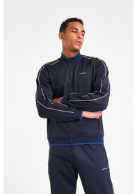 Resim Lescon Erkek Fermuarlı Sweatshirt 25n-1150 Lacivert 