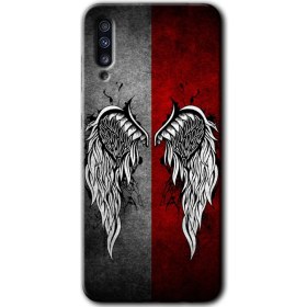 Resim Zipax Galaxy A70 Kılıf Hd Desen Baskılı Arka Kapak - Lucifer 