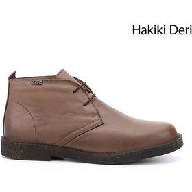 Resim GÖNDERİ(R) Kadın / Kız Vizon Antik Oxford Kalıp Kauçuk Taban Hakiki Deri Bot 