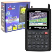 Resim Silahlı Tower Alpsat Satfinder 5 Pro Hd Görüntülü Uydu Bulucu - Ahd-Tvi-Cvi Kmaera Test Monitörü 