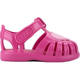 Resim İgor Igor S10310-007 Tobby Gloss Love Kız Çocuk Sandalet Fuşya 