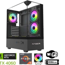 Resim Xaser XSR1098 R5-7500F 32 GB 1 TB M.2 NVMe SSD 8 GB RTX4060 Free Dos Masaüstü Oyuncu Bilgisayarı 