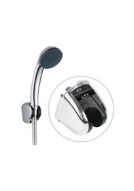 Resim Plastik Duş Başlığı Fiskiyesi Hortumu Askısı Mafsal Tutacak 4741 Altın - Krom 