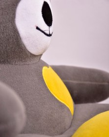 Resim TOKKO Çocuk Bebek Ayıcık Peluş Koltuğu – Ayıcık Koltuk Gri Sarı 