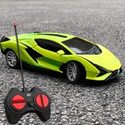 Resim Dijital Ekranlı Mini RC Araba Oyuncak - Spor Şık Mavi ve Sarı Tasarım, Düğme Kontrolleri, Pil ile Çalışır (Piller Dahil Değil) - Hava Koşullarına Dayanıklı, Çok Renkli, Noel Cadılar Bayramı Hediyesi, Araba Oyuncak, Şık Tasarım, Dayanıklı Plastik 