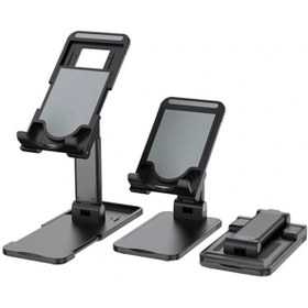 Resim asua Portatif Ayarlanabilir Katlanır Telefon ve Tablet Masaüstü Standı Tutucu 