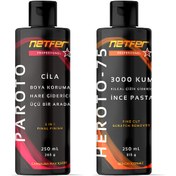 Resim Netfer 2'li İnce Pasta Cila Set - 2x250 Ml 