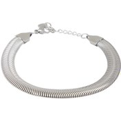 Resim Platin Çelik Kadın Bileklik - K1BLK0450255-D69 