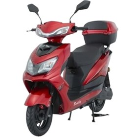 Resim Mondial E-Mon Buddy 1200 Watt Elektrikli Moped kırmızı 