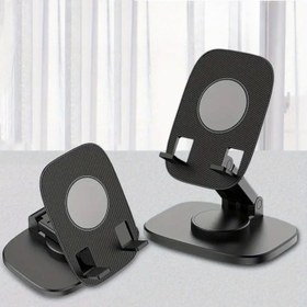 Resim ® 360 Döner Masaüstü Mobil Telefon Tutucu Standı 