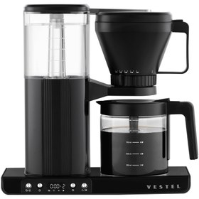 Resim Vestel Brew 50 Retro Siyah Filtre Kahve Makinesi 