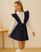 Resim Okul Önlüğü 451729818 Mavi 