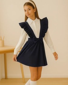 Resim Okul Önlüğü 451729818 Mavi 