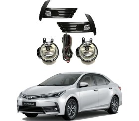Resim Karva Toyota Corolla Sis Lambası Farı 2017 - 2018 Komple Set 