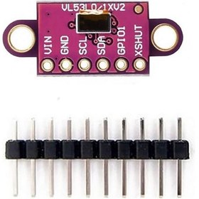 Resim Vl53L0Xv2 Lazer Mesafe Sensörü I2C 940Nm 2,6-5,5V 2Mt Mesafe 