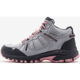 Resim Skechers Hillcrest - Bound Peak Kadın Gri Outdoor Bot 180021 Gypk Gri 