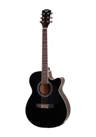 Resim Angel Afg100-Bk Siyah Akustik Gitar 