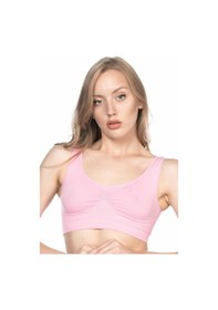 Resim Pembe Mı Emay 4005 Soft Kalın Askı Büstiyer Pembe 