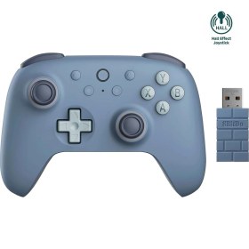 Resim Mena Rise 8bitdo 2c Controller For Windows Pc And, With 1000Hz Polling Rate, Hall Effect Joysticks And Hall Triggers, And Remappable L4/r4 Bumpers, Turbo Function (Dark Blue) 