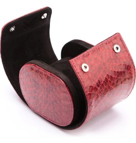 Resim Onywatch Gerçek Yılan Derisi Saat Saklama Kutusu Omega Kutusu Watch Roll Rolex Kutusu 