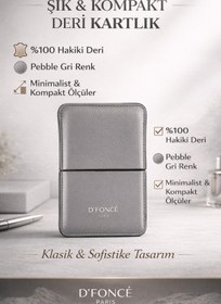 Resim Dfonce Comcard Kartvizitlik Pebble Gri 