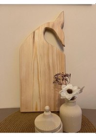 Resim Balina Ahşap Kesme Tahtası/ Sunumluk Ahşap 