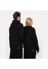 Resim Siyah Fila Kapşonlu Sweatshirt Barumini Fau0068 Siyah 