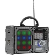 Resim Mikado Mdr - 9Bt Serenad K Usb Tf Destekli Bluetooth Fm - Am*Sw 3 Band Klasik Nostalji Radyo Siyah Kırmızı 